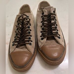 Converse x John Varvatos  Low Top Suede Tan Multi Eyelet  Sneakers Unisex M5 W7